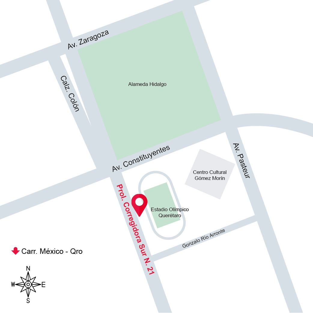 EDIFICIO UNIVERSIDAD 2
Prol. Corregidora Sur N.21. 2do Piso